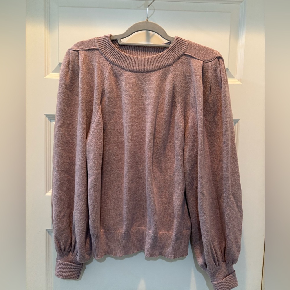 Mauve Long Sleeve Sweater